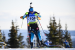 30.11.2019, xkvx, Biathlon IBU Sjusjoen, Sprint Herren, v.l. Sebastien Mahon (France) in aktion / in action competes