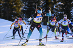 30.11.2019, xkvx, Biathlon IBU Sjusjoen, Sprint Frauen, v.l. Camille Bened (France) in aktion / in action competes