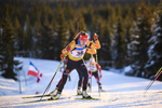 30.11.2019, xkvx, Biathlon IBU Sjusjoen, Sprint Frauen, v.l. Janina Hettich (Germany) in aktion / in action competes