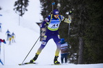 01.12.2019, xkvx, Biathlon IBU Cup Sjusjoen, Verfolgung Herren, v.l. Bogdan Tsymbal (Ukraine) in aktion / in action competes