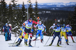 01.12.2019, xkvx, Biathlon IBU Cup Sjusjoen, Verfolgung Herren, v.l. Nikolaus Leitinger (Austria) in aktion / in action competes