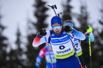 01.12.2019, xkvx, Biathlon IBU Cup Sjusjoen, Verfolgung Herren, v.l. Joscha Burkhalter (Switzerland) in aktion / in action competes