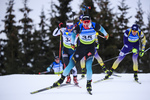 01.12.2019, xkvx, Biathlon IBU Cup Sjusjoen, Verfolgung Herren, v.l. Emilien Claude (France) in aktion / in action competes