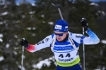 01.12.2019, xkvx, Biathlon IBU Cup Sjusjoen, Verfolgung Herren, v.l. Sebastian Stalder (Switzerland) in aktion / in action competes