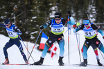 01.12.2019, xkvx, Biathlon IBU Cup Sjusjoen, Verfolgung Herren, v.l. Morgan Lamure (France) in aktion / in action competes