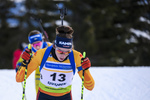 01.12.2019, xkvx, Biathlon IBU Cup Sjusjoen, Verfolgung Frauen, v.l. Vanessa Voigt (Germany) in aktion / in action competes
