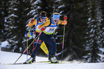01.12.2019, xkvx, Biathlon IBU Cup Sjusjoen, Verfolgung Frauen, v.l. Marion Deigentesch (Germany) in aktion / in action competes