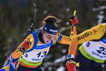 01.12.2019, xkvx, Biathlon IBU Cup Sjusjoen, Verfolgung Frauen, v.l. Vanessa Voigt (Germany) in aktion / in action competes