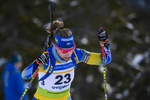 01.12.2019, xkvx, Biathlon IBU Cup Sjusjoen, Verfolgung Frauen, v.l. Chardine Sloof (Sweden) in aktion / in action competes