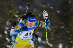 01.12.2019, xkvx, Biathlon IBU Cup Sjusjoen, Verfolgung Frauen, v.l. Johanna Skottheim (Sweden) in aktion / in action competes