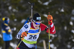 01.12.2019, xkvx, Biathlon IBU Cup Sjusjoen, Verfolgung Frauen, v.l. Tamara Steiner (Austria) in aktion / in action competes