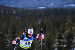 01.12.2019, xkvx, Biathlon IBU Cup Sjusjoen, Verfolgung Frauen, v.l. Synnoeve Solemdal (Norway) in aktion / in action competes