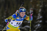 01.12.2019, xkvx, Biathlon IBU Cup Sjusjoen, Verfolgung Frauen, v.l. Anna Hedstrom (Sweden) in aktion / in action competes