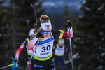 01.12.2019, xkvx, Biathlon IBU Cup Sjusjoen, Verfolgung Frauen, v.l. Jenny Enodd (Norway) in aktion / in action competes