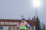 03.12.2019, xkvx, Biathlon IBU Weltcup Oestersund, Training Herren, v.l. Martin Jaeger (Switzerland) in aktion / in action competes