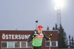 03.12.2019, xkvx, Biathlon IBU Weltcup Oestersund, Training Herren, v.l. Arnd Peiffer (Germany) in aktion / in action competes