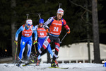 04.12.2019, xkvx, Biathlon IBU Weltcup Oestersund, Einzel Herren, v.l. Felix Leitner (Austria) in aktion / in action competes