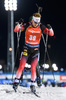 04.12.2019, xkvx, Biathlon IBU Weltcup Oestersund, Einzel Herren, v.l. Erlend Bjoentegaard (Norway) in aktion / in action competes