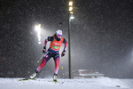08.12.2019, xkvx, Biathlon IBU Weltcup Oestersund, Staffel Damen, v.l. Ingrid Landmark Tandrevold (Norway) in aktion / in action competes