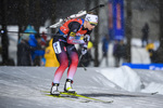 08.12.2019, xkvx, Biathlon IBU Weltcup Oestersund, Staffel Damen, v.l. Tiril Eckhoff (Norway) in aktion / in action competes