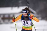 12.12.2019, xkvx, Biathlon IBU Cup Ridnaun, Supersprint Quali Damen, v.l. Vanessa Voigt (Germany) in aktion / in action competes