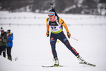 12.12.2019, xkvx, Biathlon IBU Cup Ridnaun, Supersprint Quali Damen, v.l. Juliane Fruehwirt (Germany) in aktion / in action competes