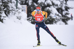 13.12.2019, xkvx, Biathlon IBU Weltcup Hochfilzen, Sprint Herren, v.l. Johannes Kuehn (Germany) in aktion / in action competes