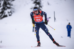 13.12.2019, xkvx, Biathlon IBU Weltcup Hochfilzen, Sprint Herren, v.l. Dominik Windisch (Italy) in aktion / in action competes