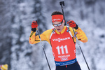 13.12.2019, xkvx, Biathlon IBU Weltcup Hochfilzen, Sprint Herren, v.l. Philipp Horn (Germany) in aktion / in action competes