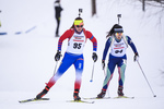14.12.2019, xkvx, Biathlon DSV Deutschlandpokal Martell, Sprint - weiblich, v.l. Marie Zeutschel (Germany)  