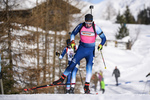 14.12.2019, xkvx, Biathlon DSV Deutschlandpokal Martell, Sprint - maennlich, v.l. Albert Engelmann (Germany)  
