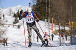 14.12.2019, xkvx, Biathlon DSV Deutschlandpokal Martell, Sprint - maennlich, v.l. Johann Weigelt (Germany)  