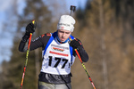 14.12.2019, xkvx, Biathlon DSV Deutschlandpokal Martell, Sprint - maennlich, v.l. Johann Weigelt (Germany)  