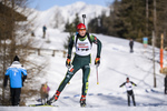 14.12.2019, xkvx, Biathlon DSV Deutschlandpokal Martell, Sprint - maennlich, v.l. Ansgar Klein (Germany)  