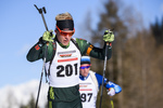 14.12.2019, xkvx, Biathlon DSV Deutschlandpokal Martell, Sprint - maennlich, v.l. Erik Weick (Germany)  