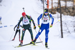 15.12.2019, xkvx, Biathlon DSV Deutschlandpokal Martell, Sprint - maennlich, v.l. Erik Hafenmair (Germany)  