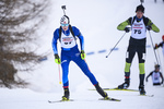15.12.2019, xkvx, Biathlon DSV Deutschlandpokal Martell, Sprint - maennlich, v.l. Felix Fuchs (Germany)  