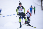 15.12.2019, xkvx, Biathlon DSV Deutschlandpokal Martell, Sprint - maennlich, v.l. Adrian Franz (Germany)  