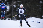 15.12.2019, xkvx, Biathlon DSV Deutschlandpokal Martell, Sprint - maennlich, v.l. Johannes Wallner (Germany)  
