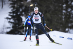 15.12.2019, xkvx, Biathlon DSV Deutschlandpokal Martell, Sprint - maennlich, v.l. Johannes Wallner (Germany)  