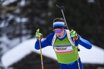 15.12.2019, xkvx, Biathlon DSV Deutschlandpokal Martell, Sprint - maennlich, v.l. Frederik Madersbacher (Germany)  