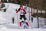 15.12.2019, xkvx, Biathlon DSV Deutschlandpokal Martell, Sprint - weiblich, v.l. Georgy Langer (Germany)  