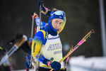 17.12.2019, xkvx, Biathlon IBU Cup Obertilliach, Training Damen, v.l. Anna Hedstrom (Sweden)  