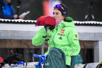 17.12.2019, xkvx, Biathlon IBU Cup Obertilliach, Training Damen, v.l. Elisabeth Schmidt (Germany)  