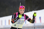 17.12.2019, xkvx, Biathlon IBU Cup Obertilliach, Training Damen, v.l. Marie Heinrich (Germany)  