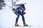 18.12.2019, xkvx, Biathlon IBU Cup Obertilliach, Short Individual Herren, v.l. Thierry Chenal (Italy) in aktion / in action competes
