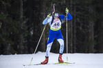 18.12.2019, xkvx, Biathlon IBU Cup Obertilliach, Short Individual Herren, v.l. Axel Ciuffo (Argentinien) in aktion / in action competes