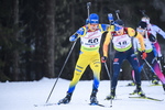 18.12.2019, xkvx, Biathlon IBU Cup Obertilliach, Short Individual Herren, v.l. Oskar Brandt (Sweden) in aktion / in action competes