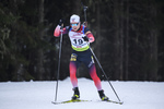 18.12.2019, xkvx, Biathlon IBU Cup Obertilliach, Short Individual Herren, v.l. Haavard Gutuboe Bogetveit (Norway) in aktion / in action competes