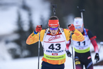 18.12.2019, xkvx, Biathlon IBU Cup Obertilliach, Short Individual Herren, v.l. Philipp Nawrath (Germany) in aktion / in action competes